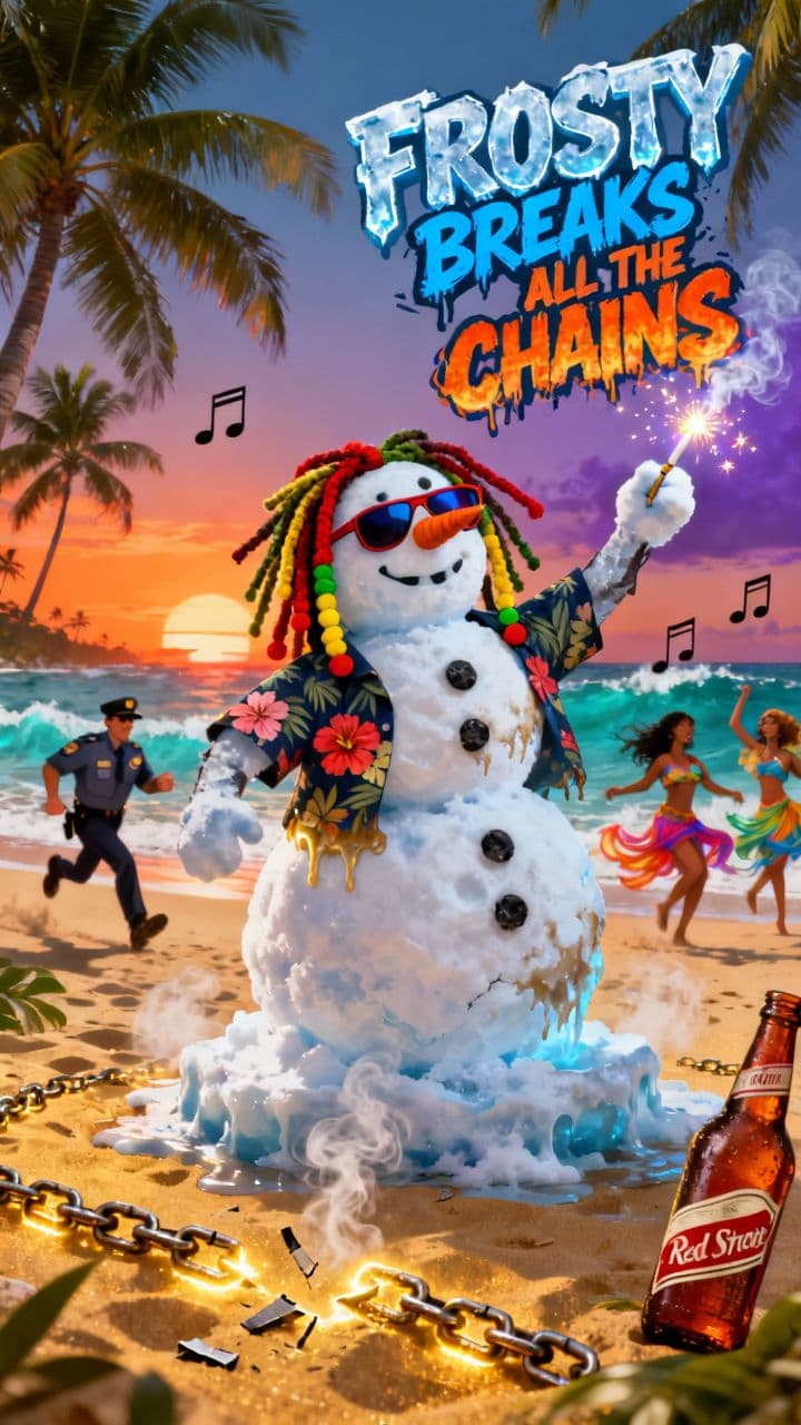 Frosty Breaks All The Chains