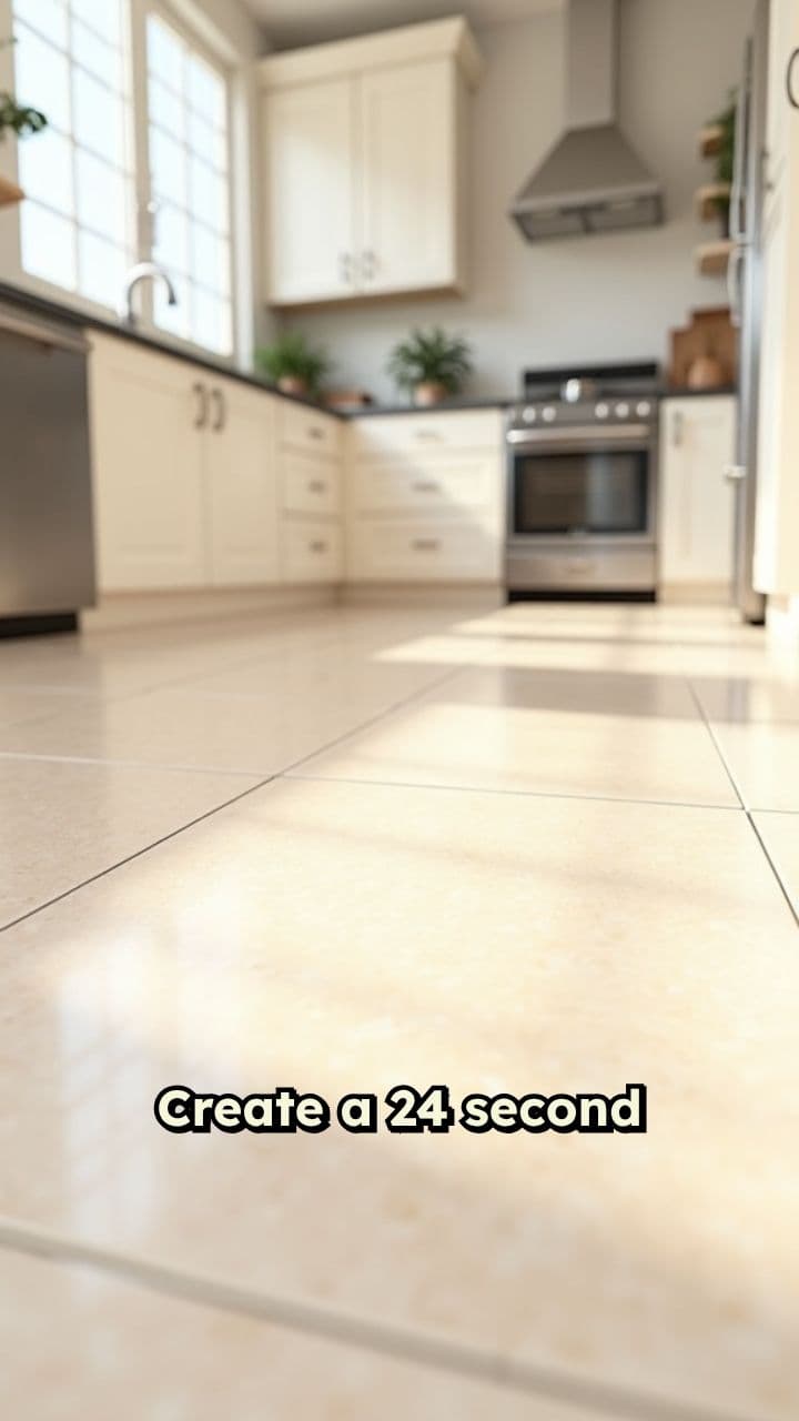 Kitchen Renovation Timelapse: Epoxy Flooring