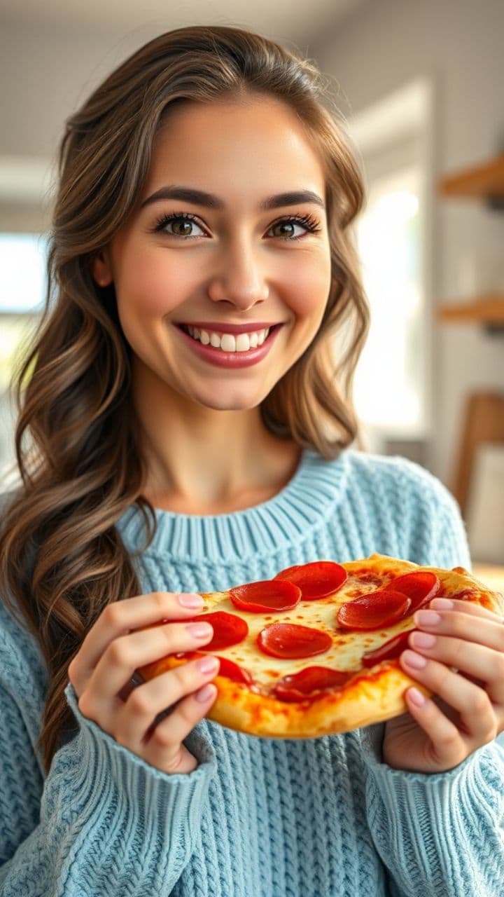 피자 테두리의 마법