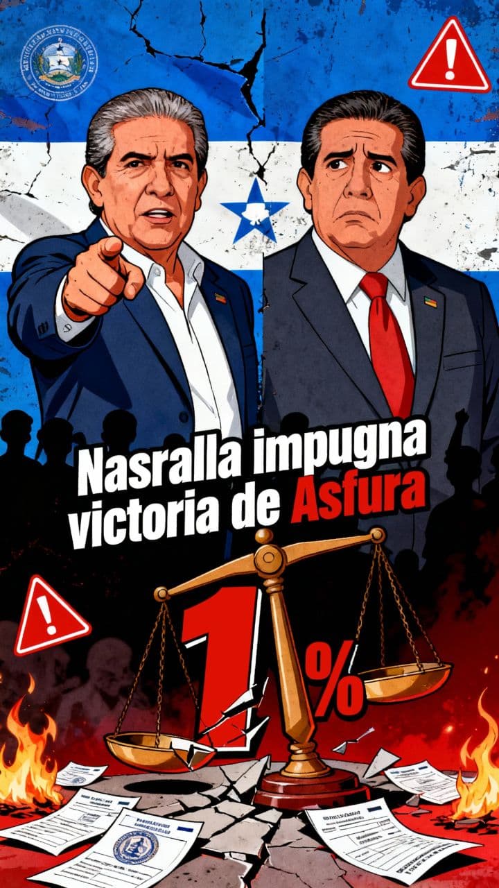 Nasralla impugna victoria de Asfura