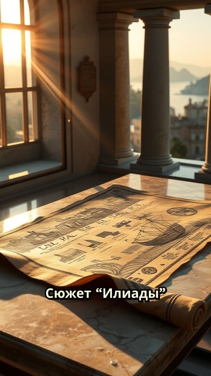 Сюжеты «Илиады» и «Одиссеи» Гомера