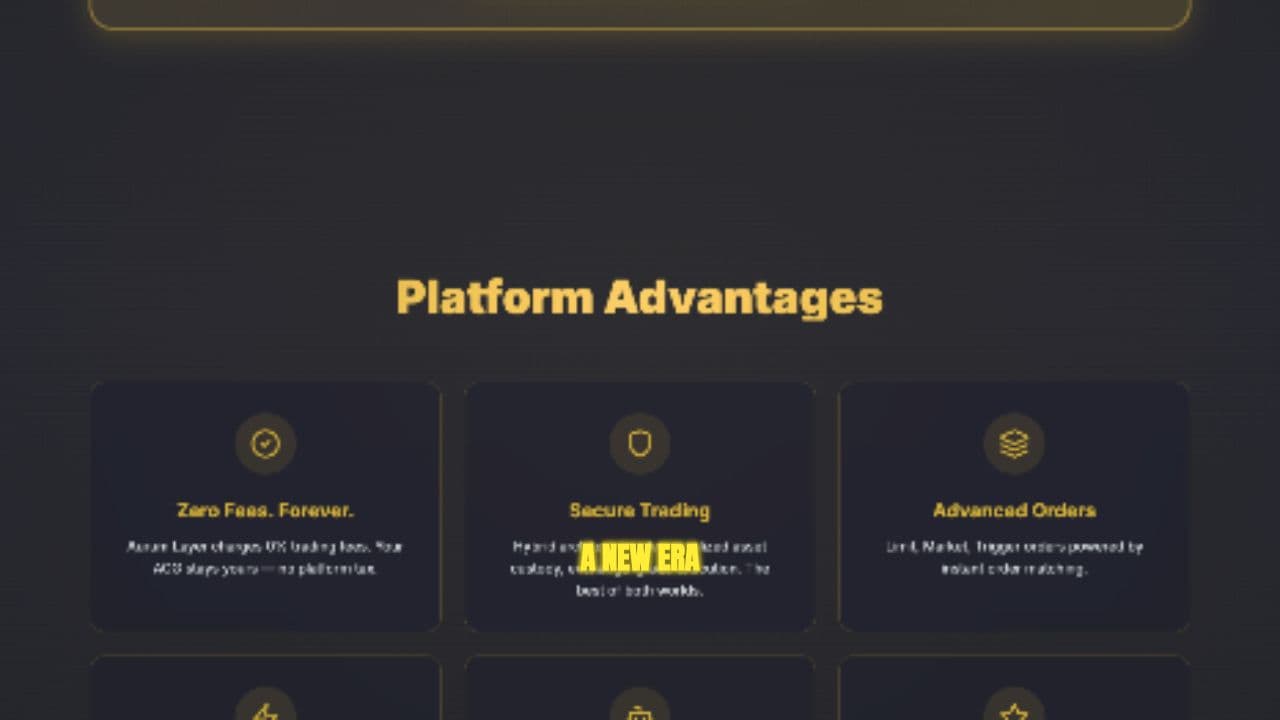 Aurum Layer: Command Center of the ACG Universe