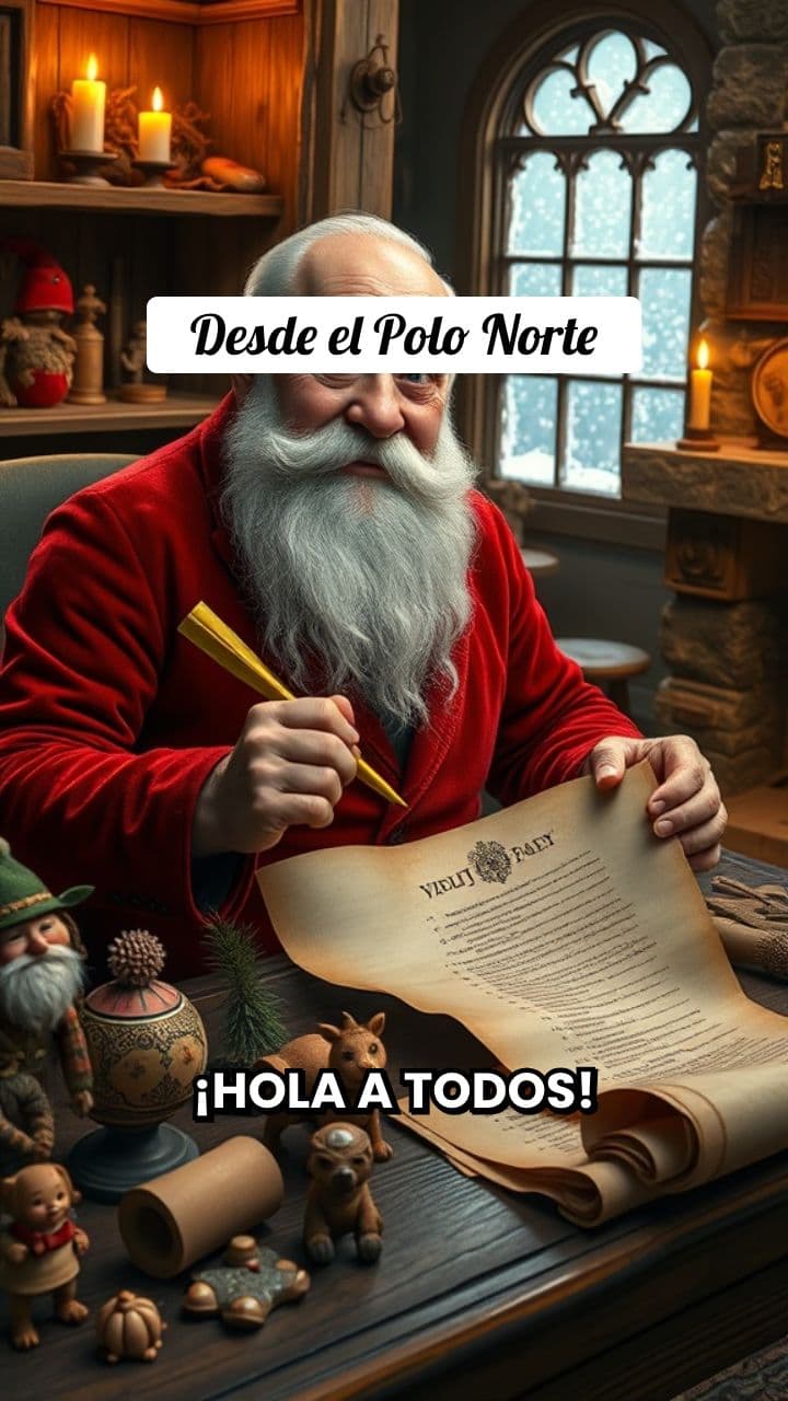 Un Saludo del Viejito Pascuero