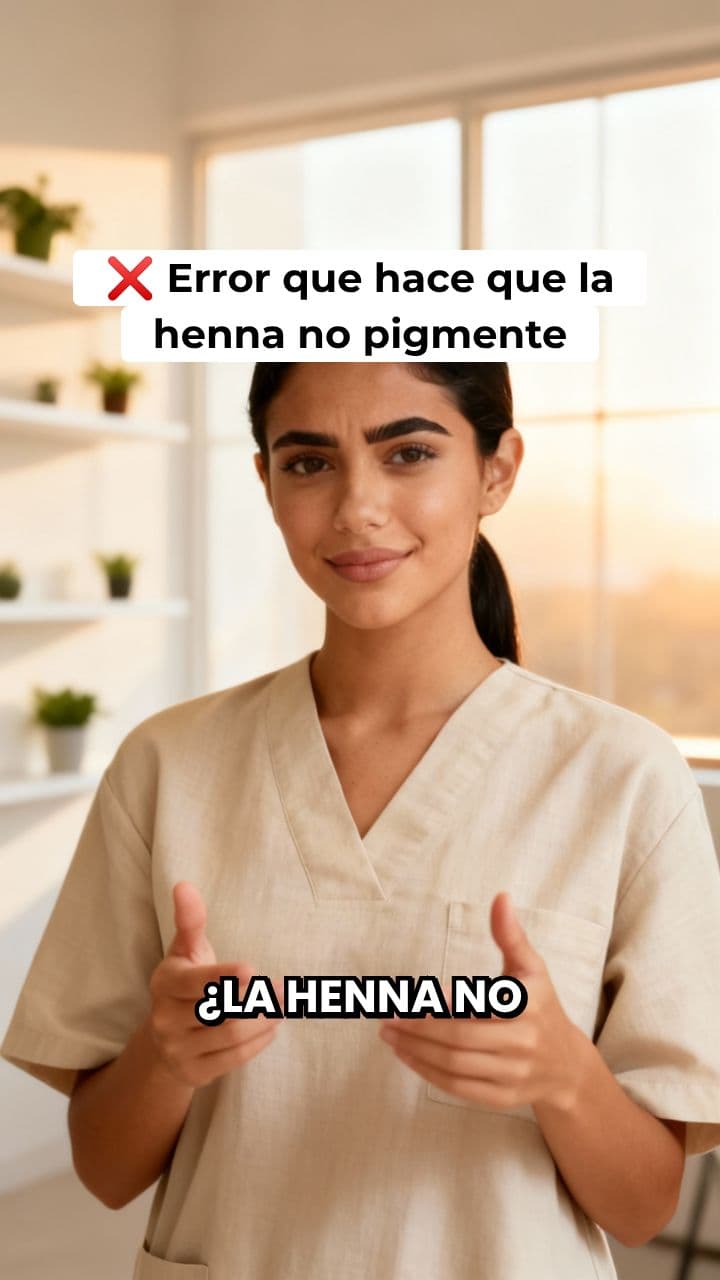 Error No. 1 de Henna para Cejas