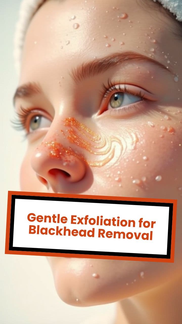 Gentle Exfoliation for Blackhead Removal