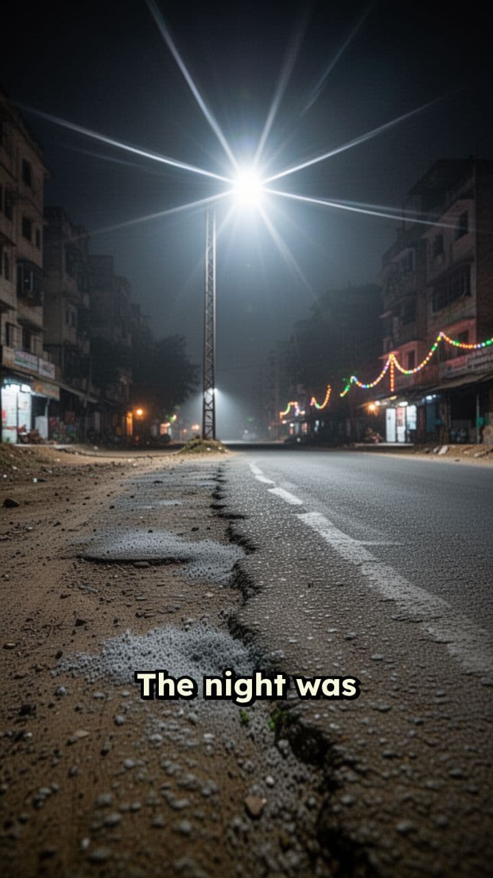 Nightfall on the Indian Road