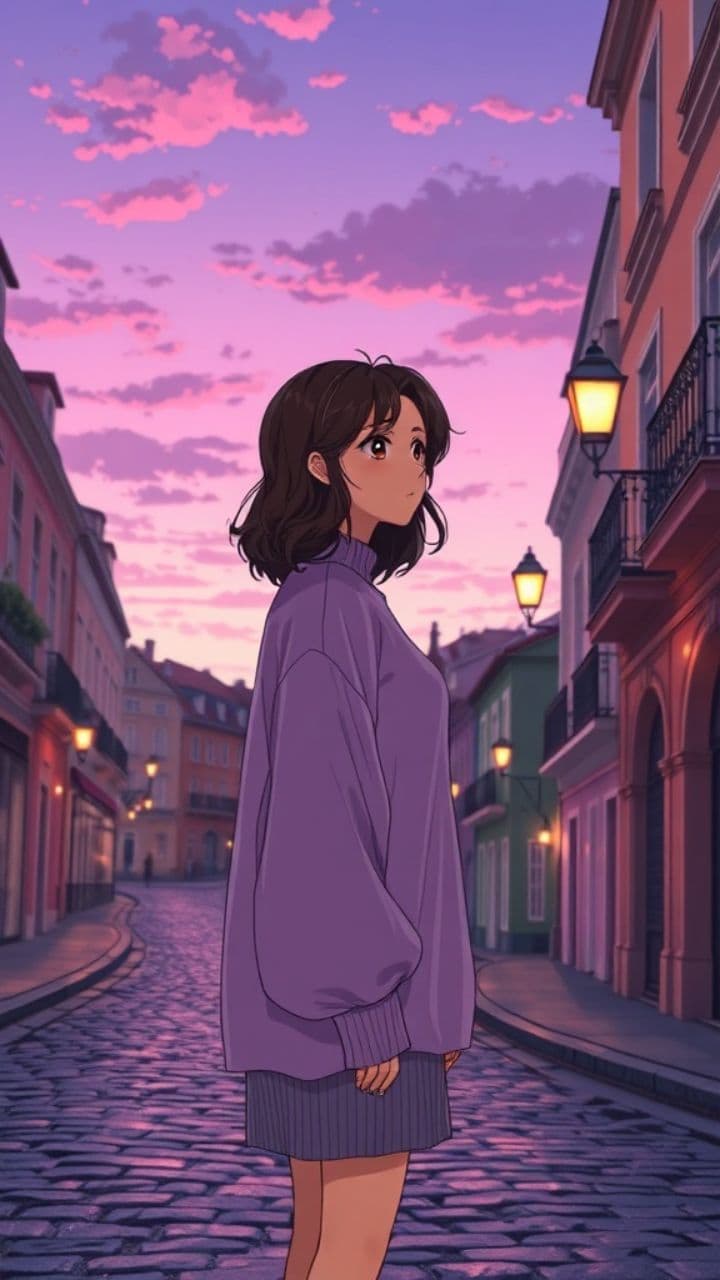 Lei è una ragazza sola