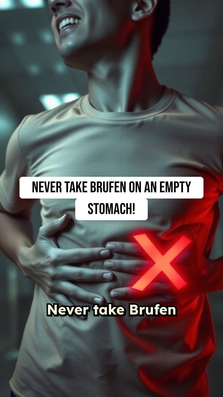 Brufen Warning: Eat Before You Treat!