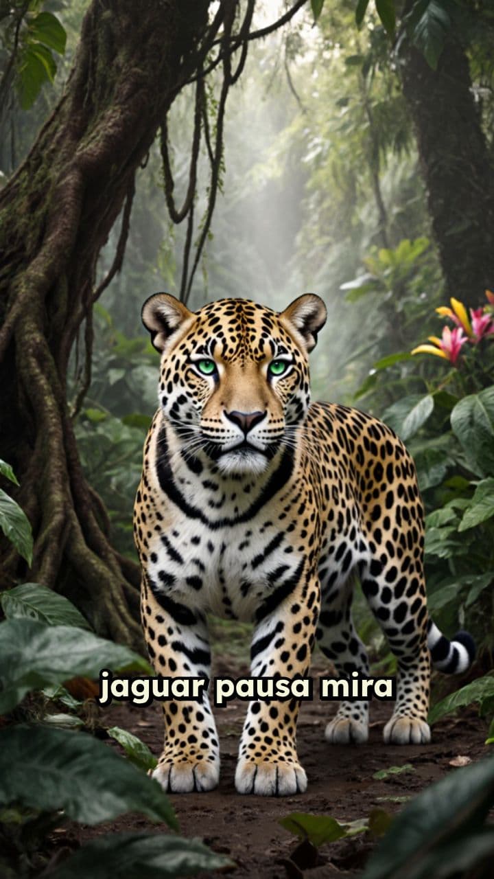 Jaguar en movimiento