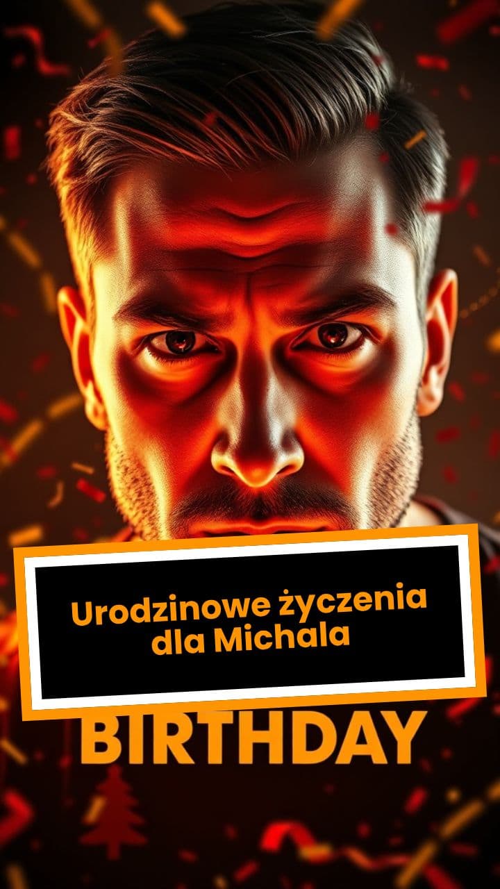 Urodzinowe życzenia dla Michala