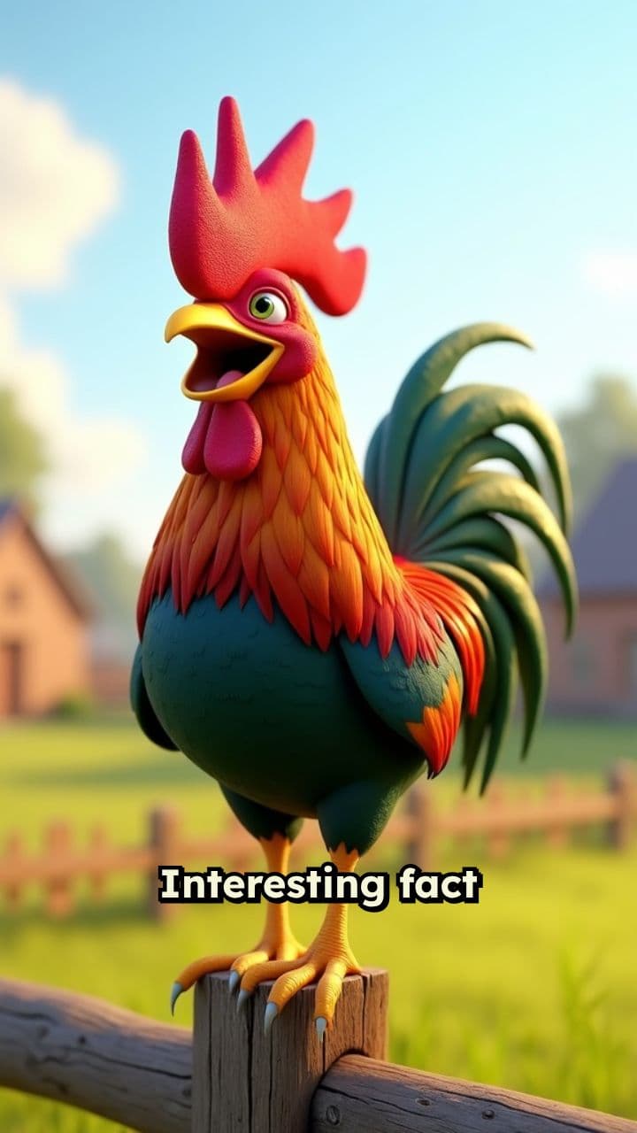 Roosters and Their Crowing Ability