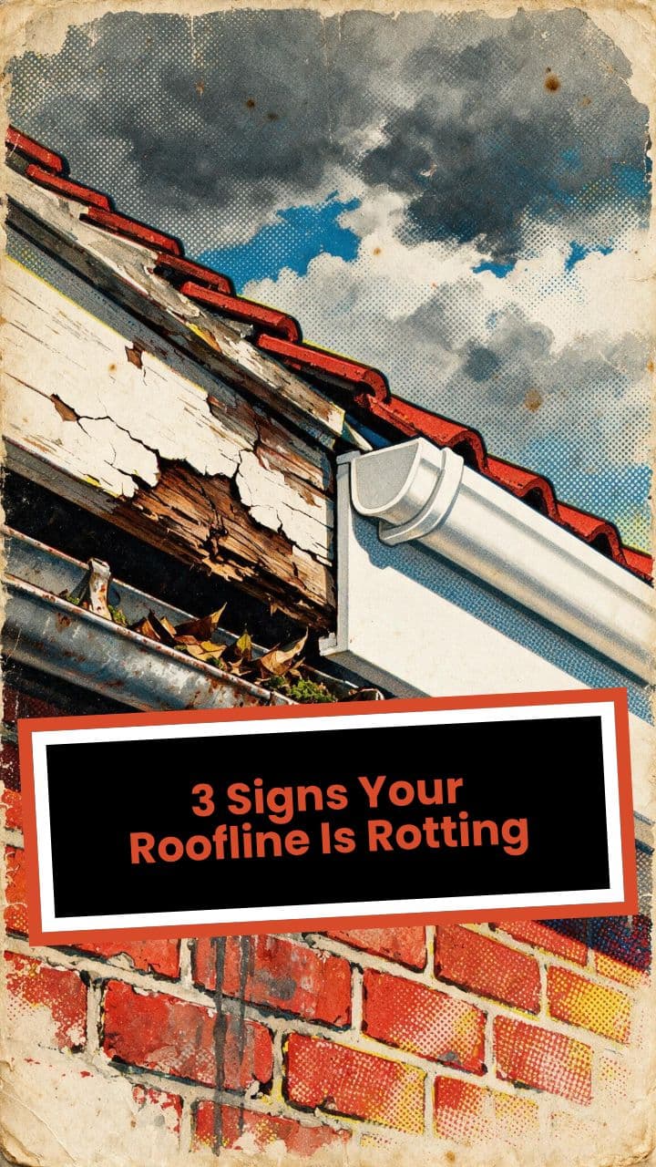 3 Signs Your Roofline Is Rotting