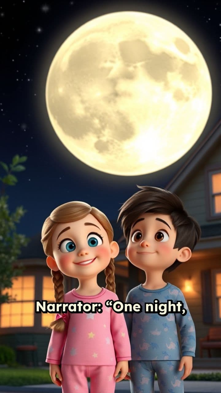 Mia and Max's Moon Adventure