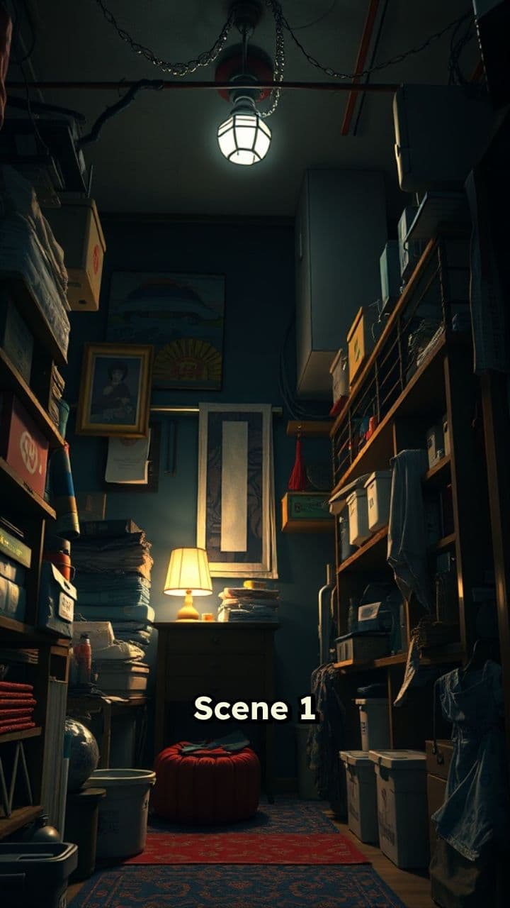 रमेन और रहस्य का खेल