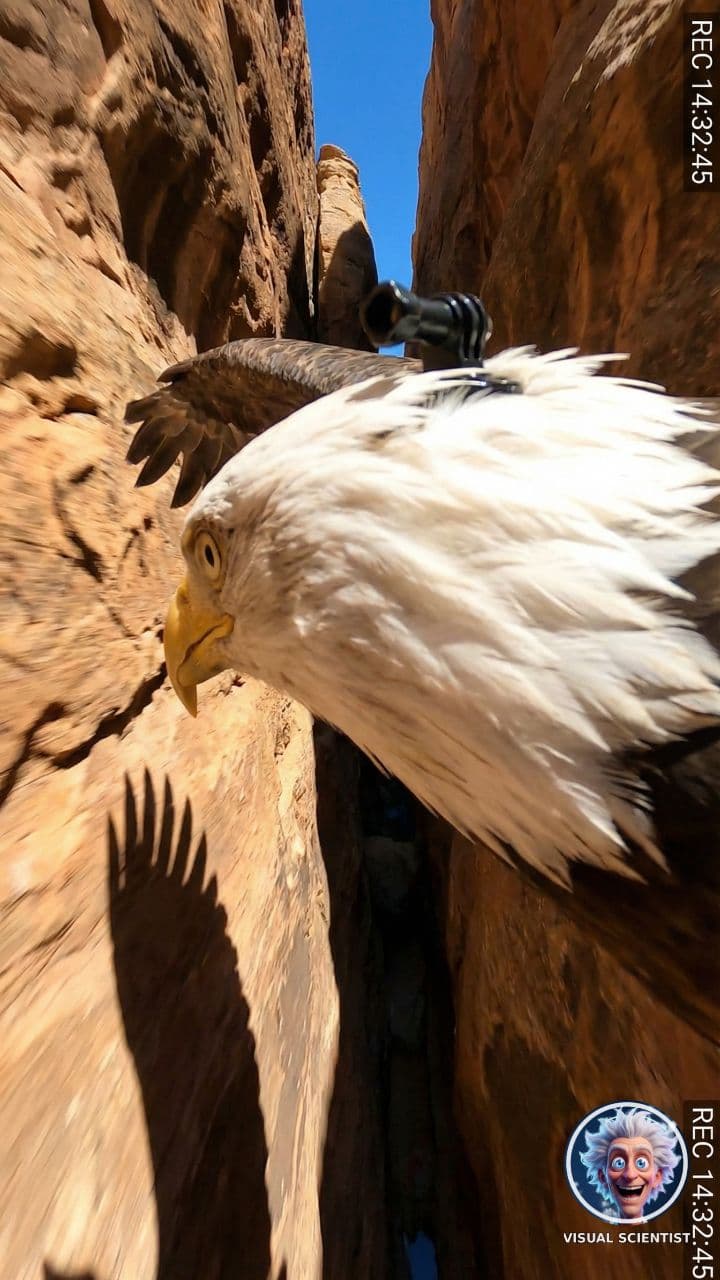 Bald Eagle POV Flight