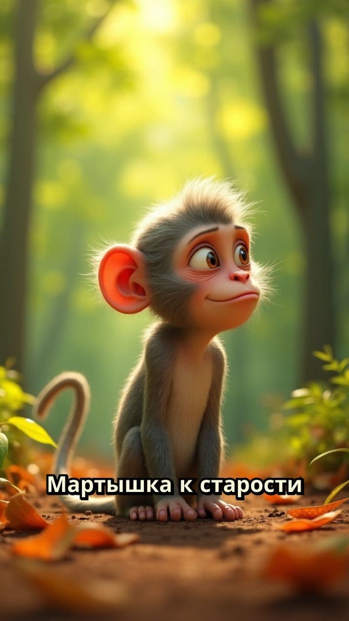 Мартышка и очки