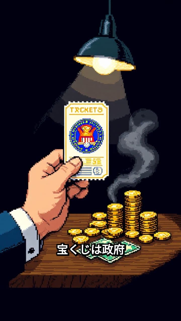 宝くじの真実と投資効率