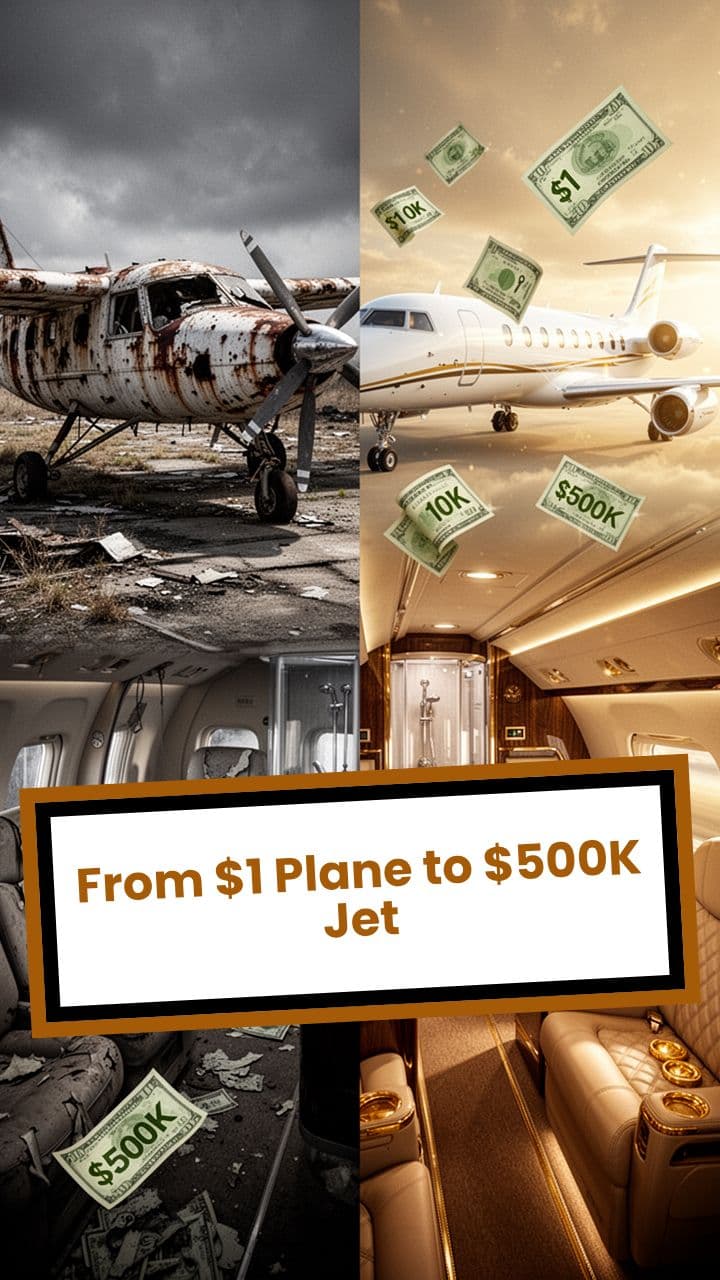 From $1 Plane to $500K Jet