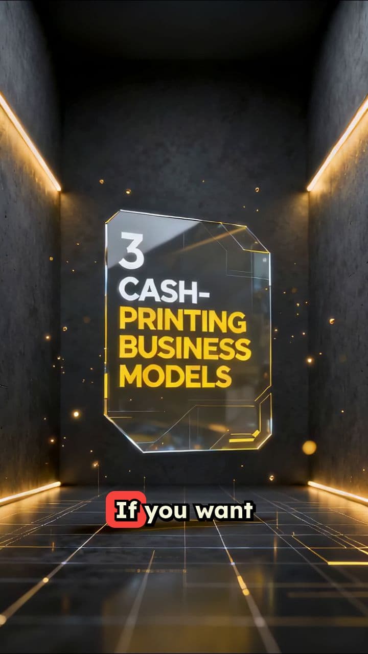 3 Unsexy Business Models That Print Cash