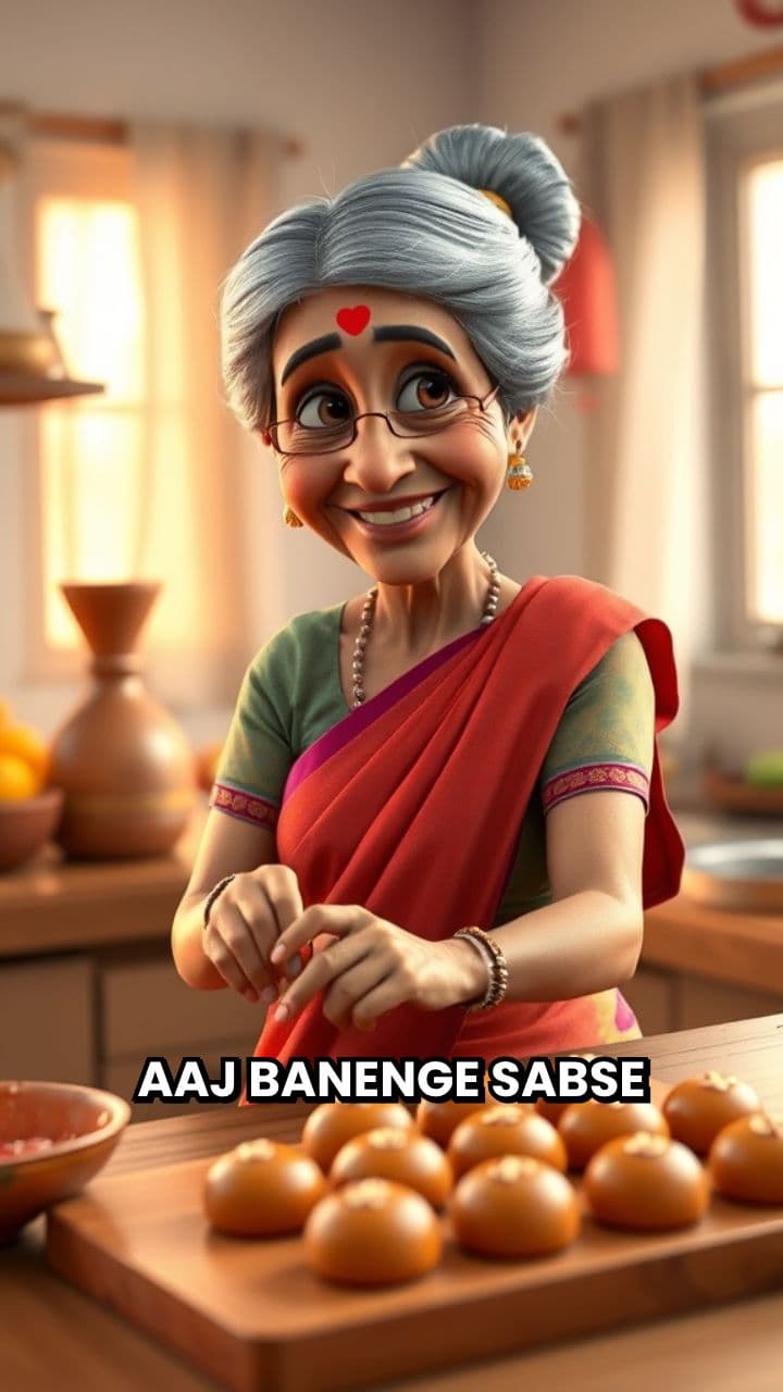 Billa aur Laddoo Robot