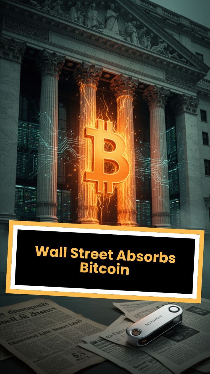 Wall Street Absorbs Bitcoin
