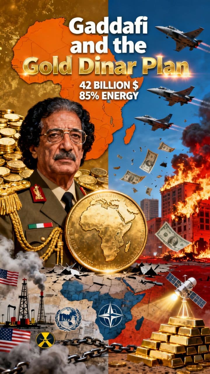 Gaddafi and the Gold Dinar Plan