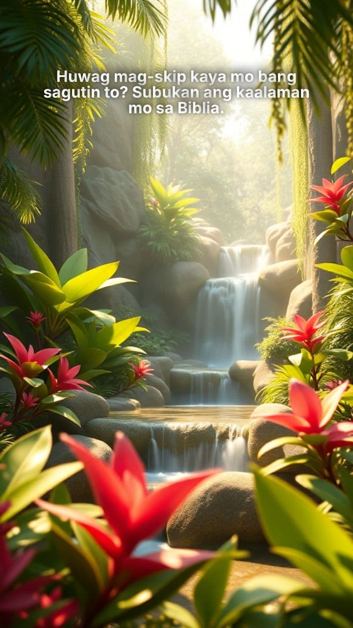 Huwag mag-skip kaya mo bang sagutin to? Subukan ang kaalaman mo sa Biblia.