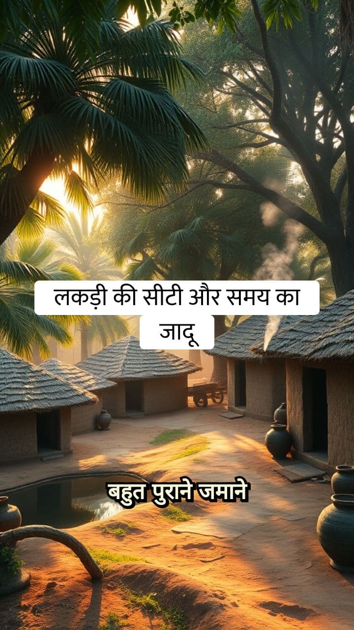 Lakdi Ki Seeti Aur Samay Ka Jadoo
