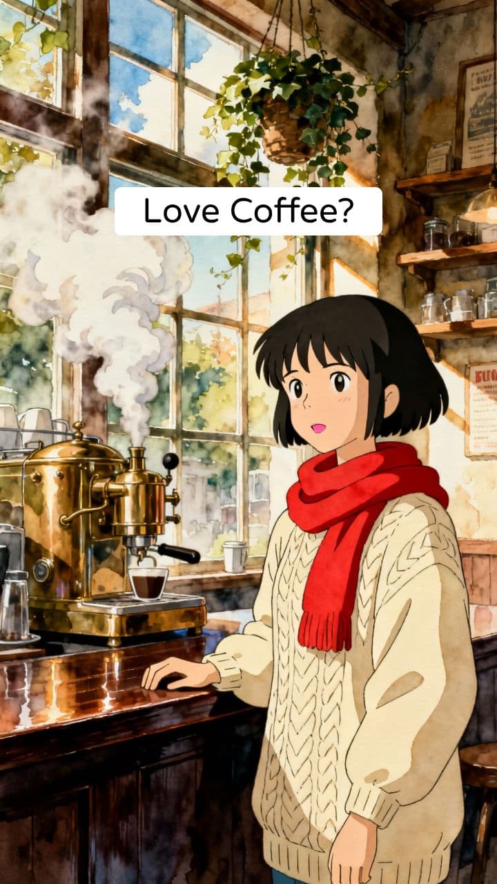 Coffee Loyalty App Reel