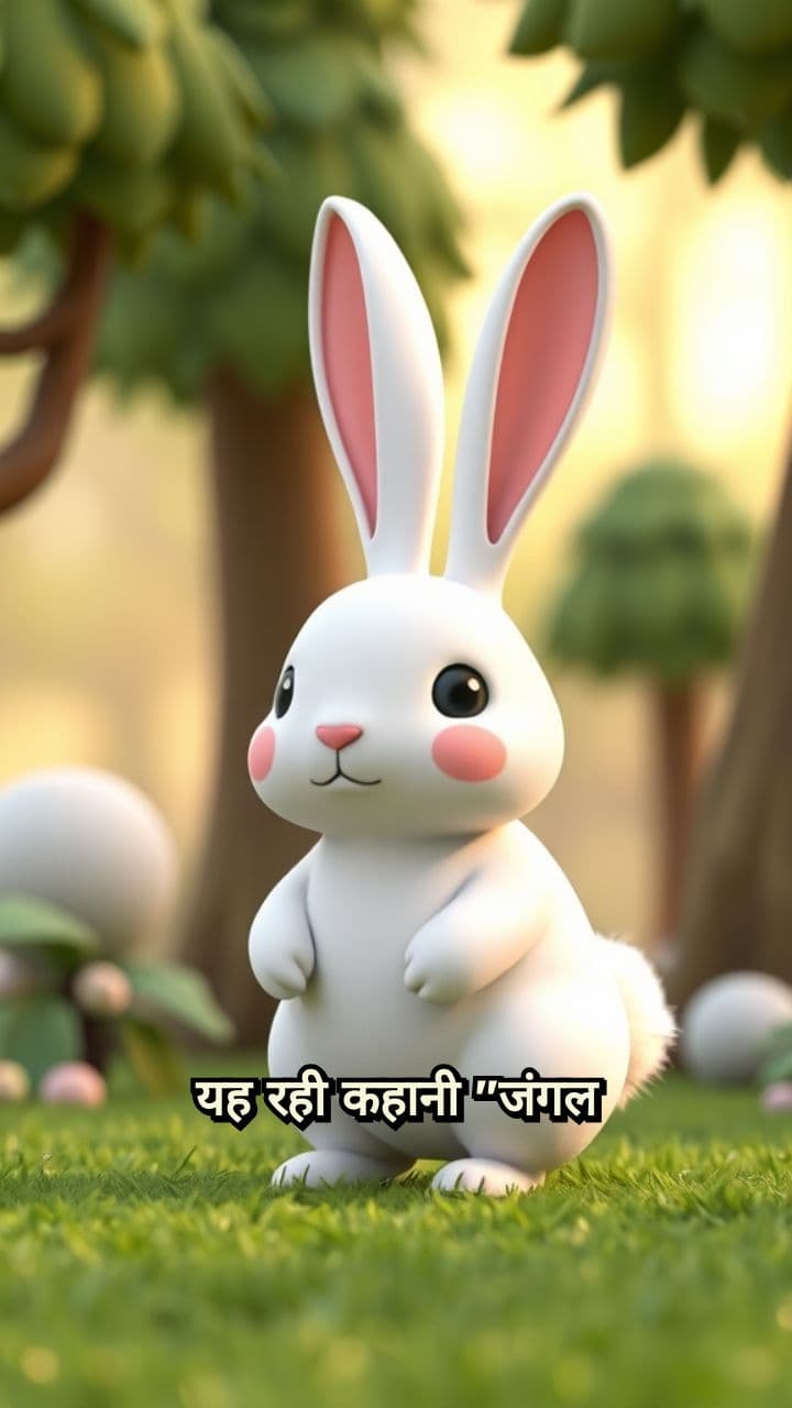 जंगल में खरगोश की कहानी