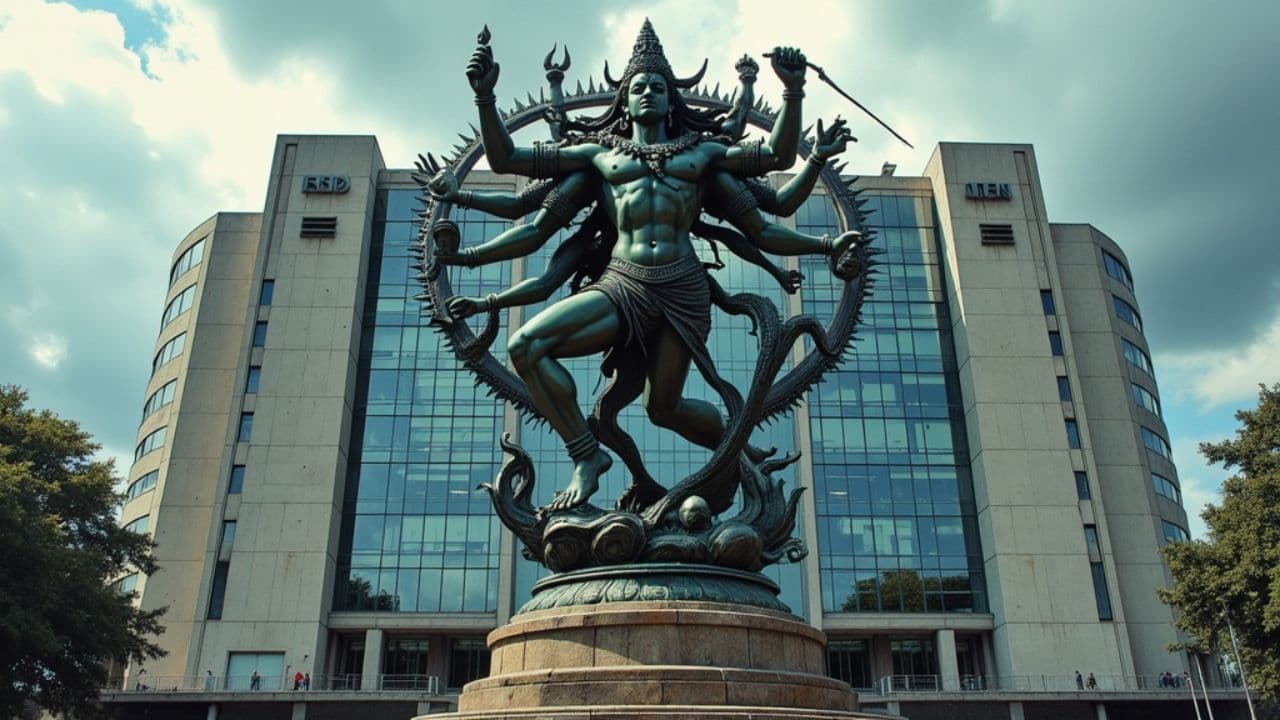 Shiva Statue at CERN Headquarters