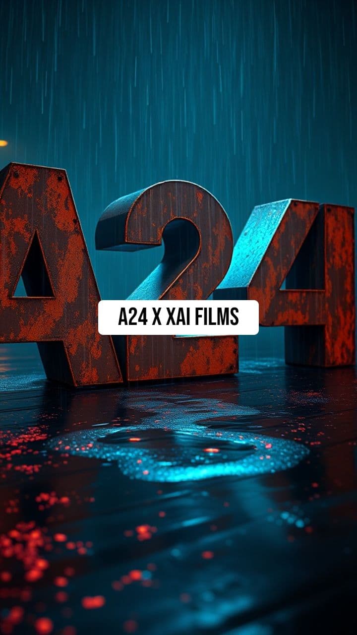 A24 x xAI Films Logo Reveal