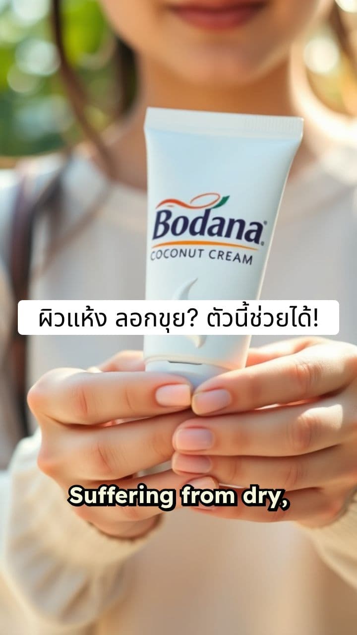 Bodana Coconut Cream for Dry Skin