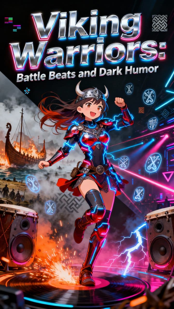 Viking Warriors: Battle Beats and Dark Humor
