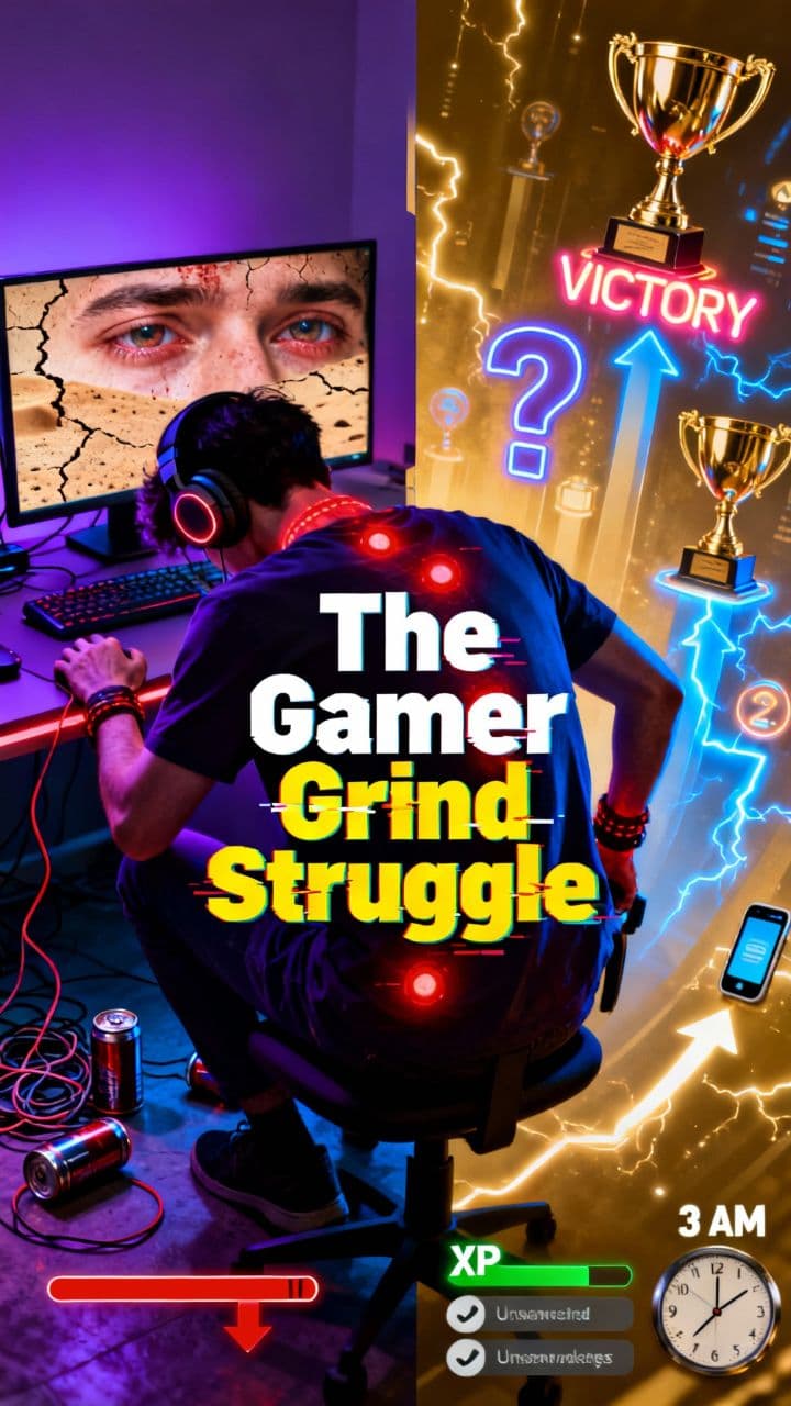 The Gamer Grind Struggle