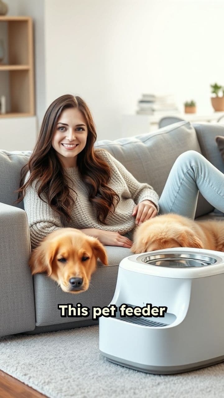 Smart Pet Feeder for Busy Owners
