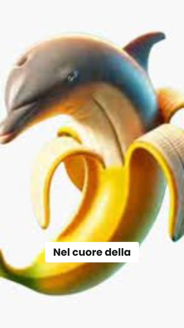 Delfino Banana in Fuga
