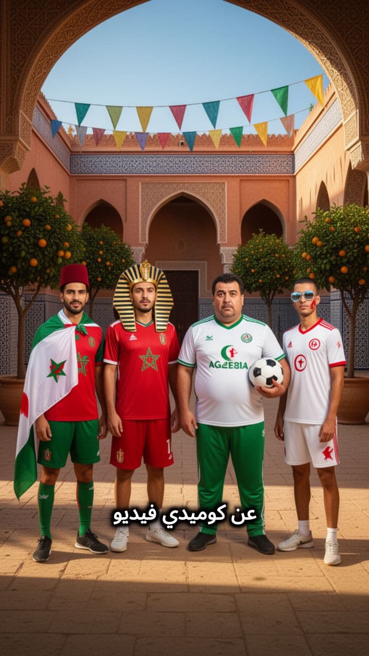 فيديو كوميدي عن المنتخبات العربية