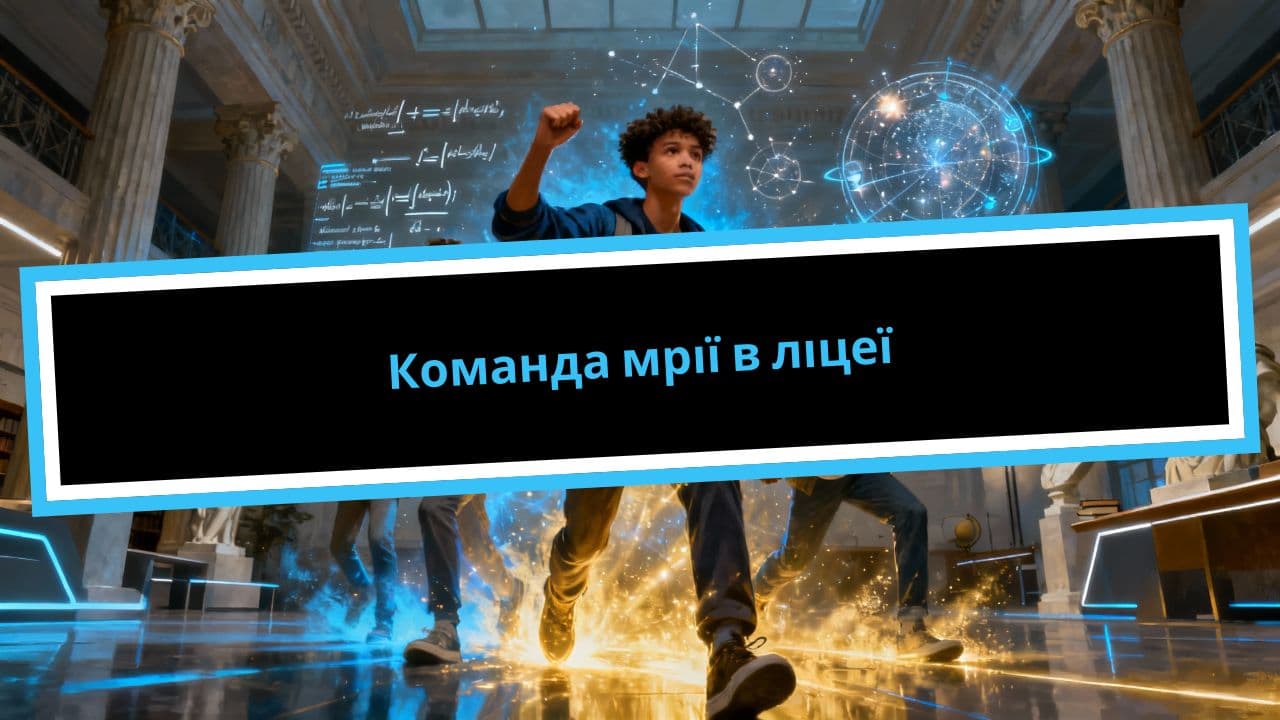 Команда мрії в ліцеї