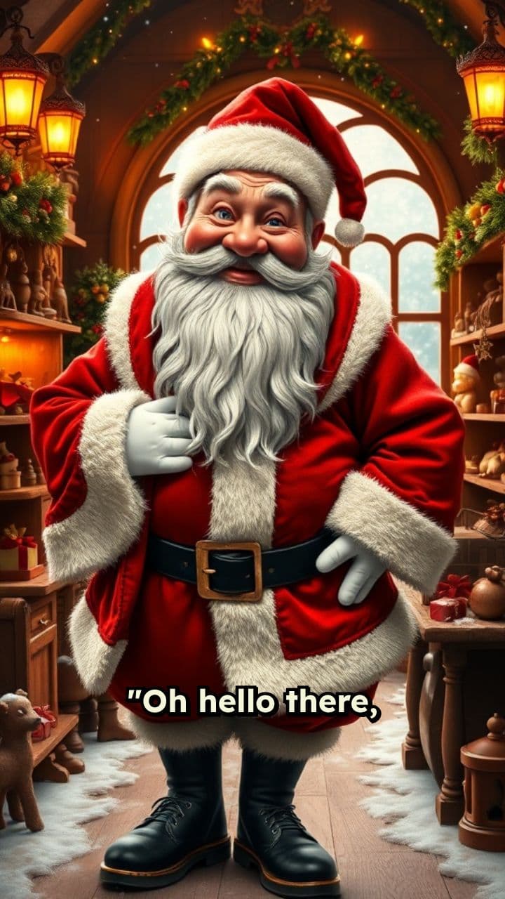 Santa's Holiday Greetings to Maurice