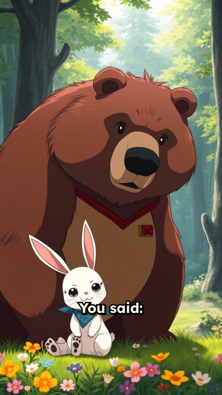 The Bear and the Rabbit Race