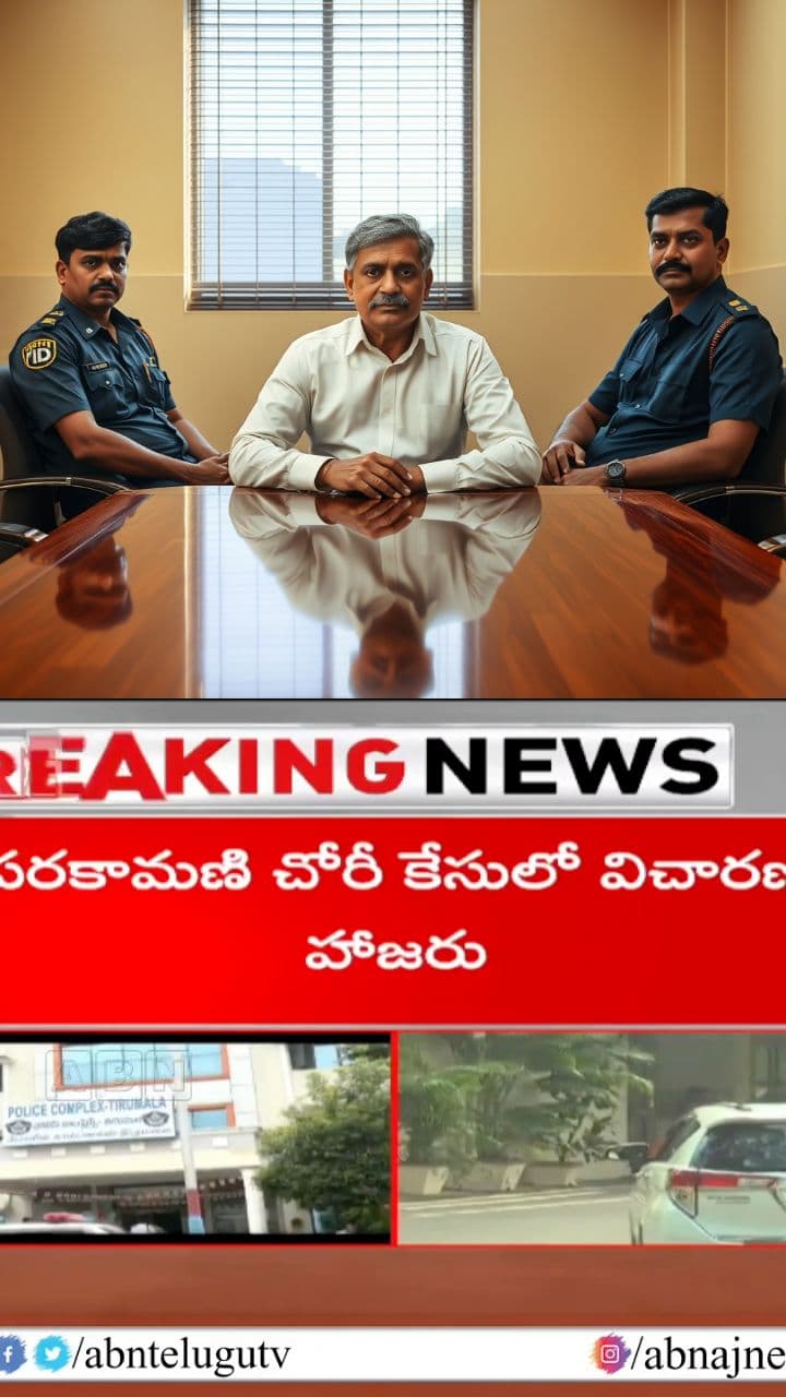 భూమన కరుణాకర రెడ్డి సిఐడి విచారణకు హాజరు