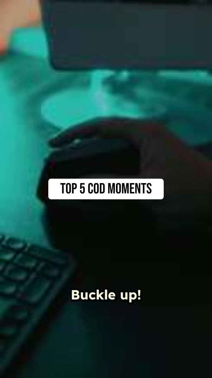 Top 5 COD Campaign Moments