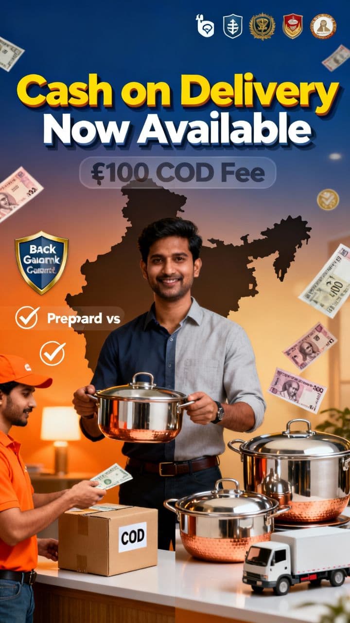 Cash on Delivery Now Available