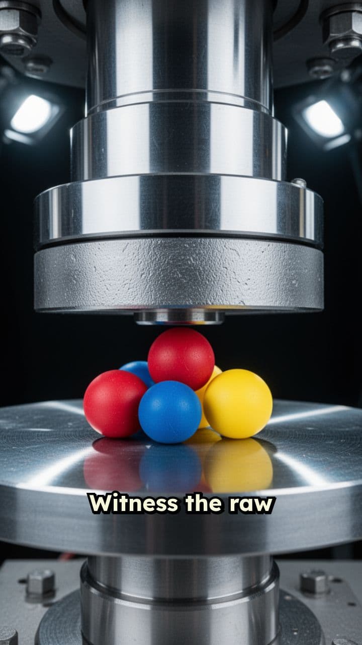 Industrial Satisfaction: The Hydraulic Press