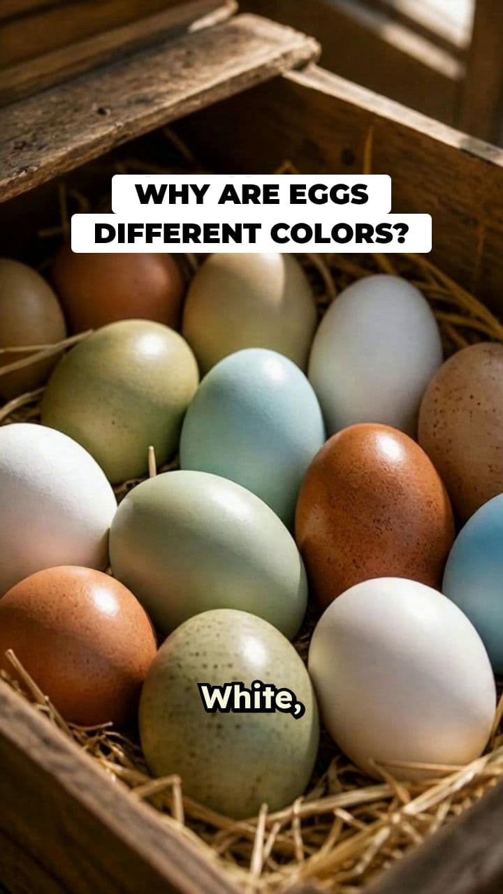 Why Eggshells Are Different Colors