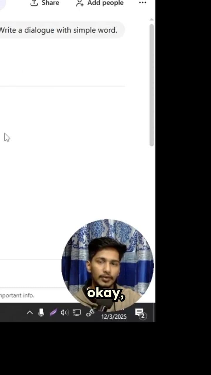 Using ChatGPT to Practice English Dialogues