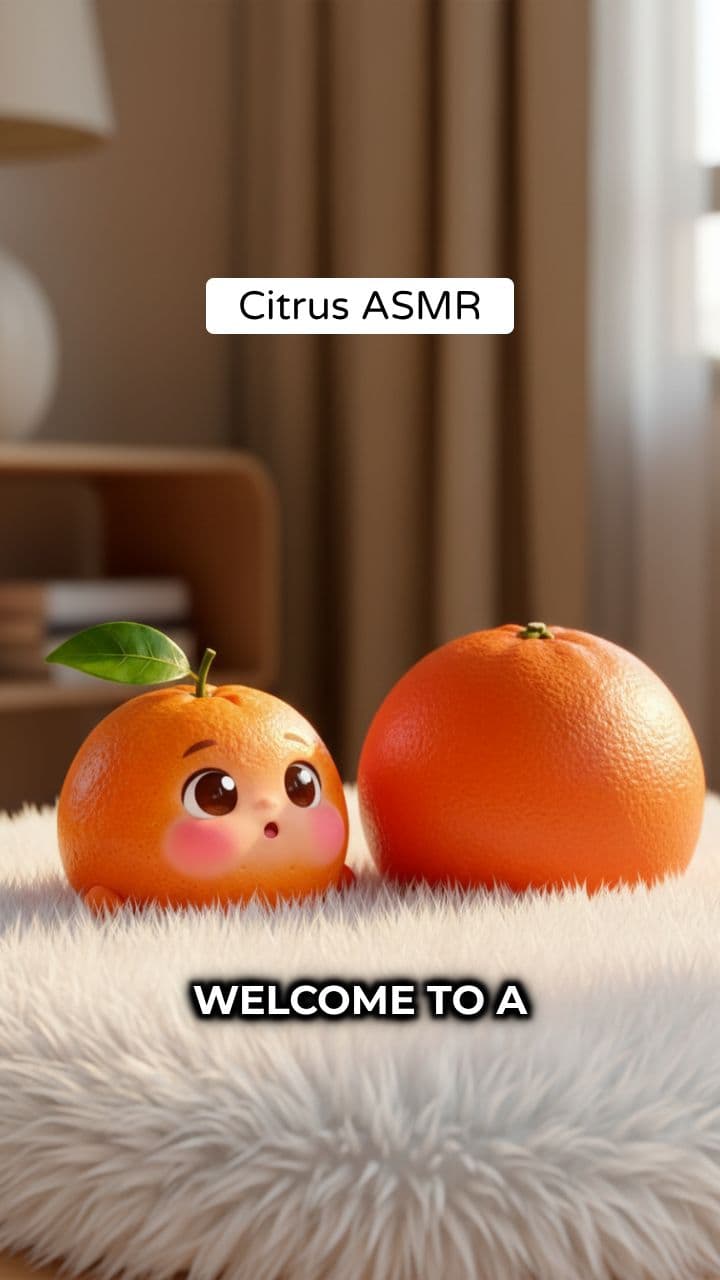 Baby Mandarin Orange ASMR