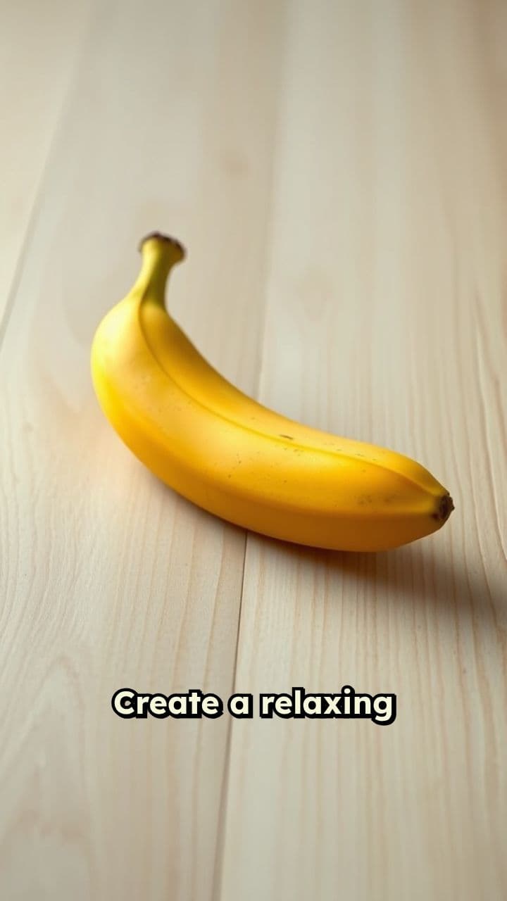 Banana ASMR: Soft Sounds of Peeling and Slicing