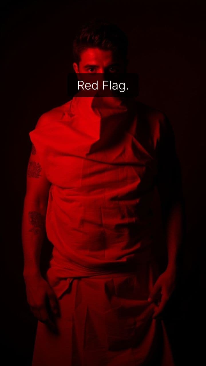 Mysterious Avatars in Colorful Flags